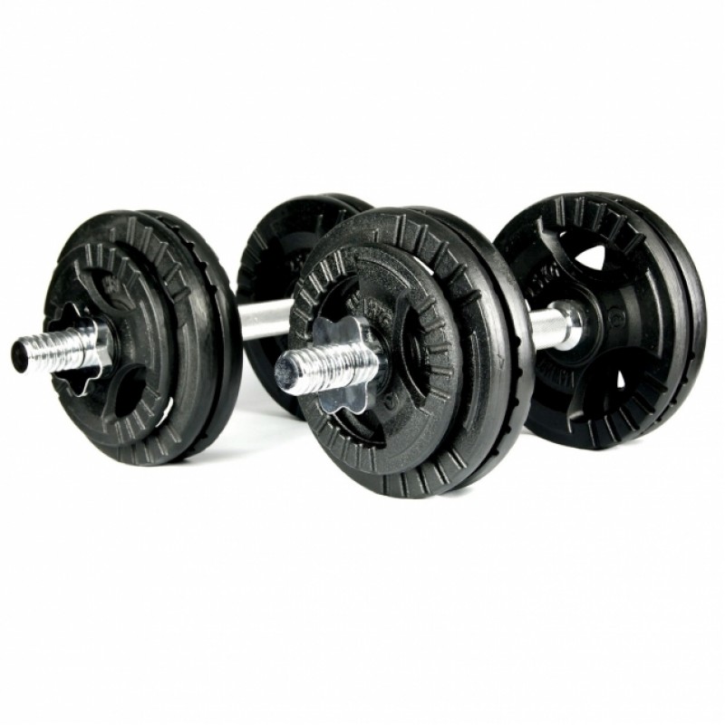 

Гантель наборная Kawmet 2х15 кг, код: DUMBBELLS/30/2/15