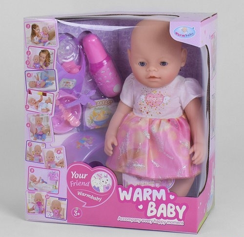 

Пупс функциональный Warm Baby WZJ 058 A-033 A-1