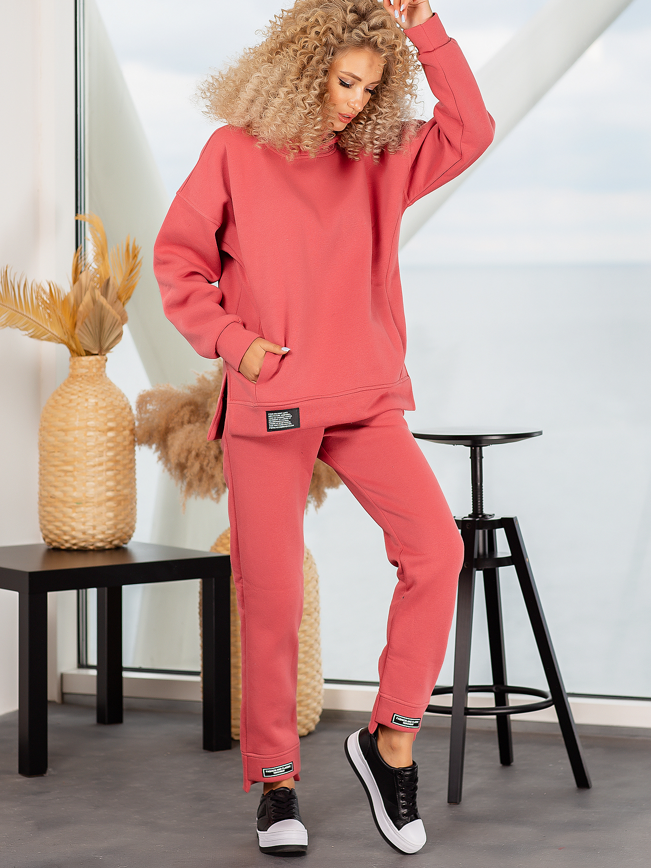 

Спортивный костюм DEMMA 823 - Розовый, Спортивный костюм DEMMA 823 42-44 Розовый
