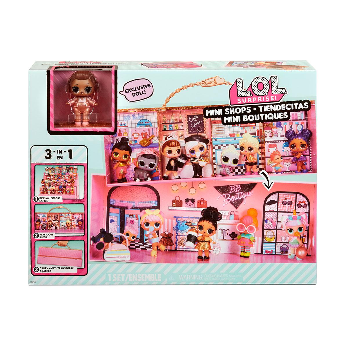 

Игровой набор с куклой L.O.L. Surprise! - Маленькие магазинчики 3-в-1 L.O.L. Surprise! 576297