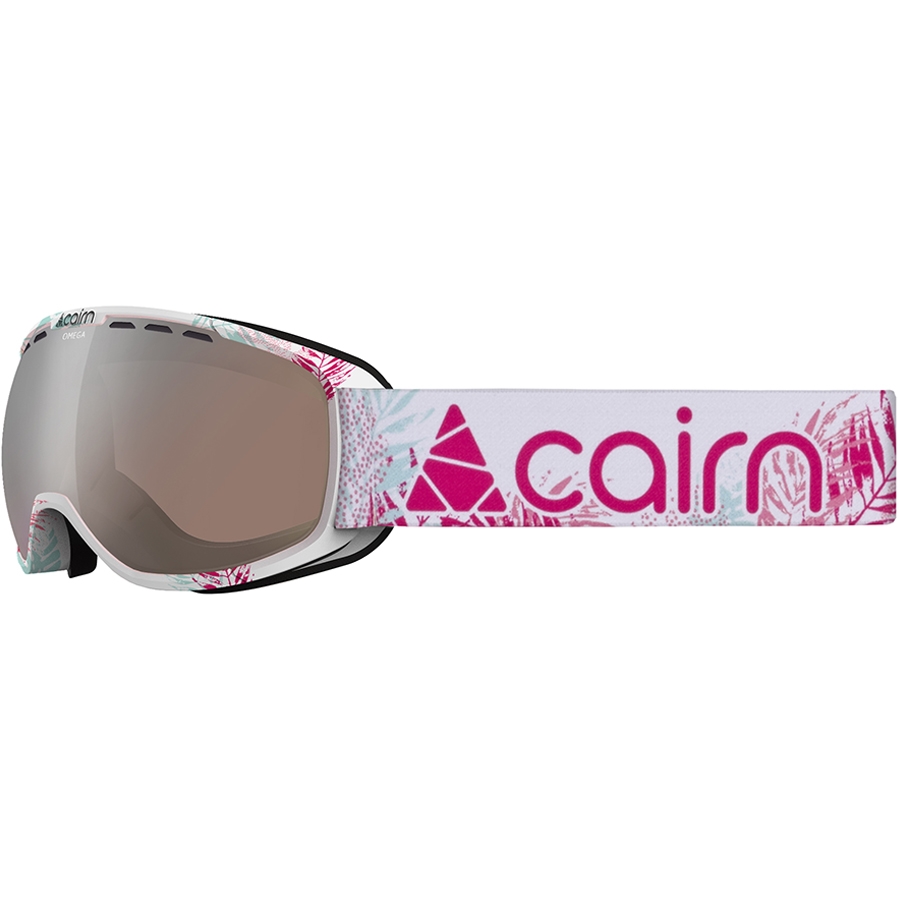

Маска горнолыжная Cairn Omega SPX3 white floral