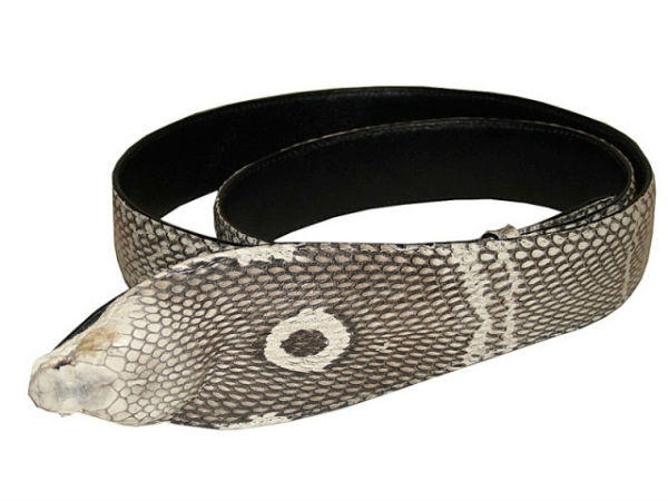

Ремень Snake Leather из кожи змеи