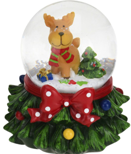 

Водяной шар Christmas Decoration Олень 8.6x9.2x9.3 см (AWA100580_deer)