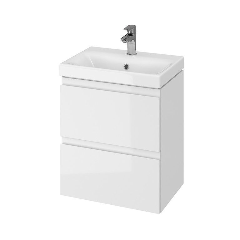 

CET B02 MODUO SLIM шкафчик с умывальником MODUO SLIM 50 белый