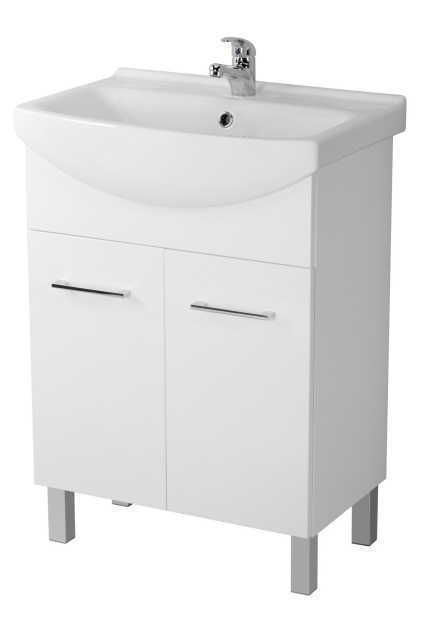 

CET 514 OLIVIA Шкафчик с умывальником CERSANIA 60 белый