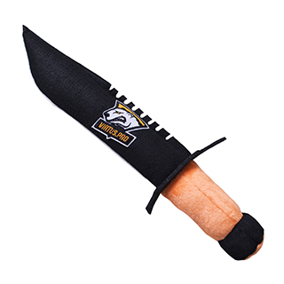 

Игрушка плюшевая VIRTUS.PRO PLUSH TOY KNIFE (Нож) (FVPBTKNIFE17PLUSHY)
