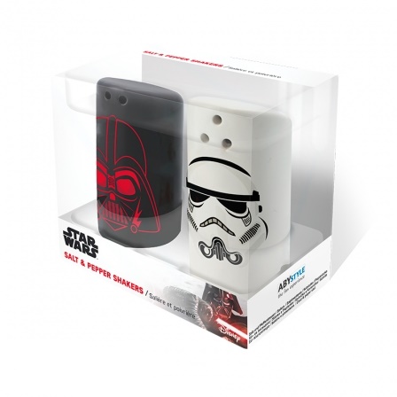 

Набор для специй ABYstyle STAR WARS Salt Pepper Shakers Vader and Trooper (Звезные Войны) (ABYTAB006)