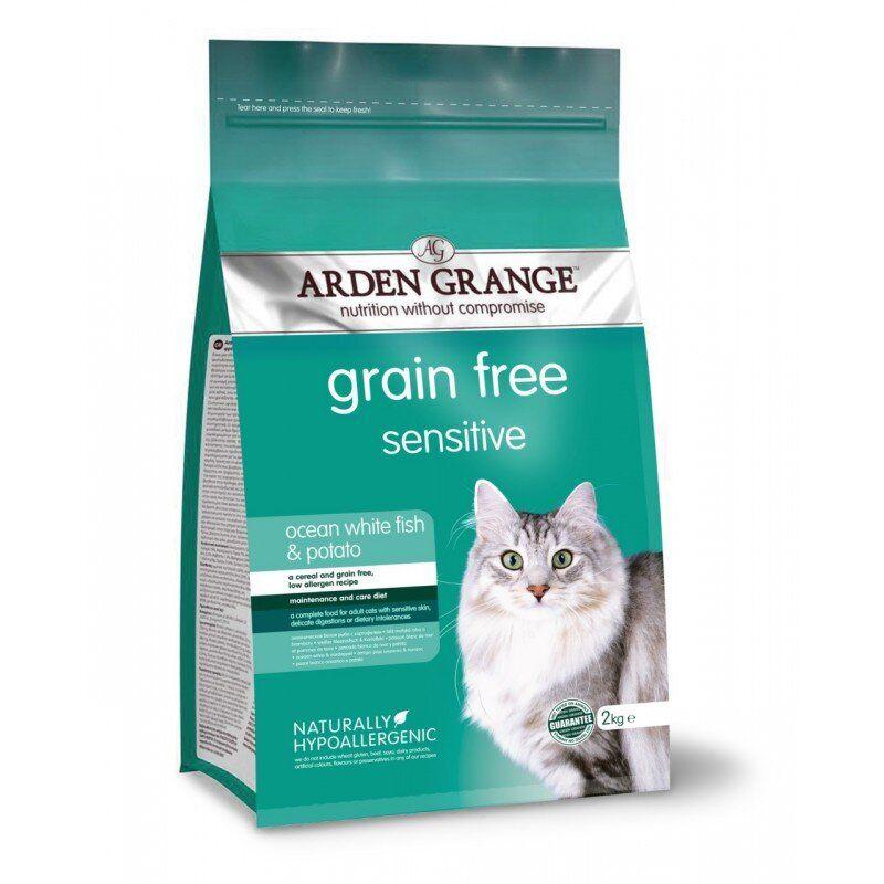 

Сухой корм для кошек Arden Grange Adult Sensitive Cat для чувствительного пищеварения 2кг