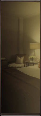 

Дверь (раздвижная система ) Зеркало бронза к шкафу-купе 75 x 260 см