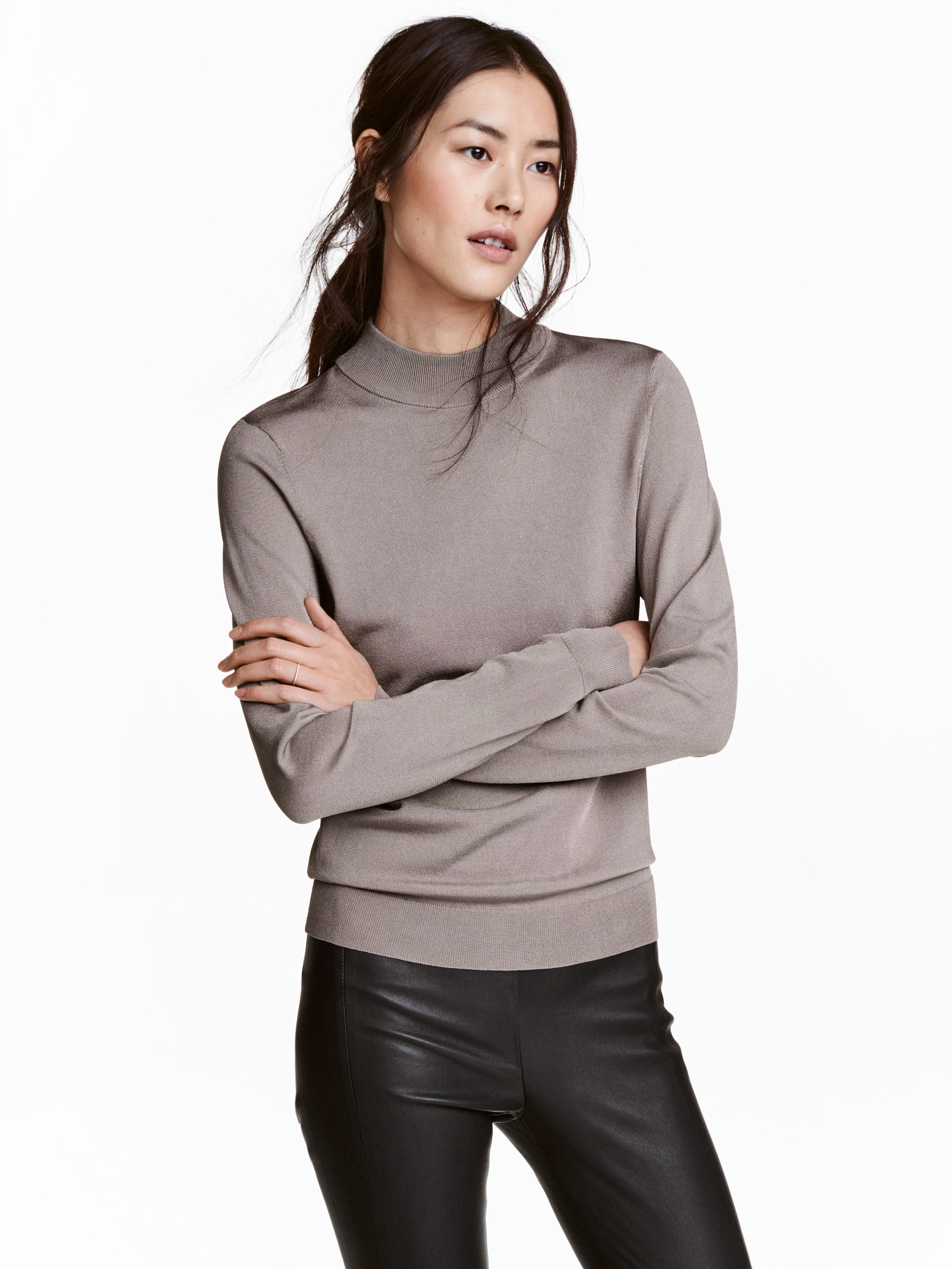 

Гольф H&M XAZ072526WSLF XS Серый