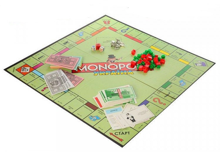 

Монополия настольная игра Спартак 6123 UA 27 х 27 х 5 см.