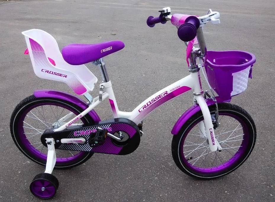 

Велосипед Crosser Kids Bike 18 Фиолетовый