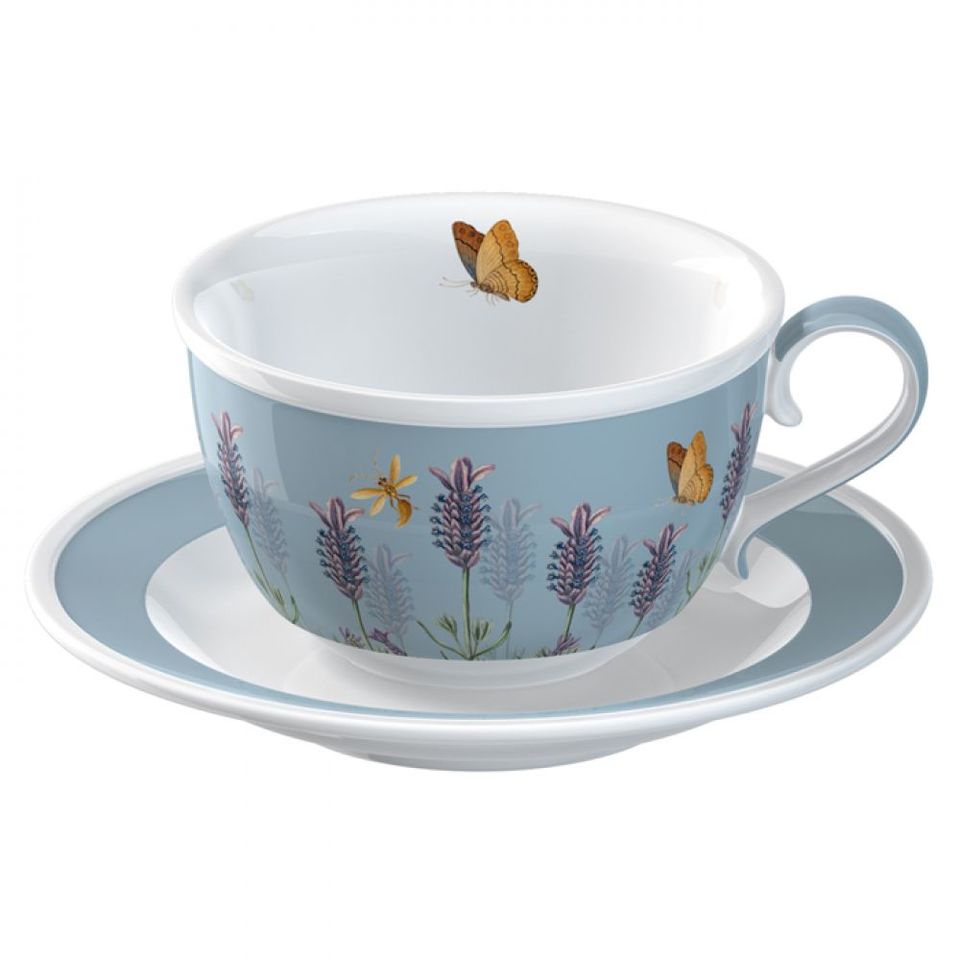 

Чашка для чая с блюдцем CreativeTops Lavender 140мл 5151811