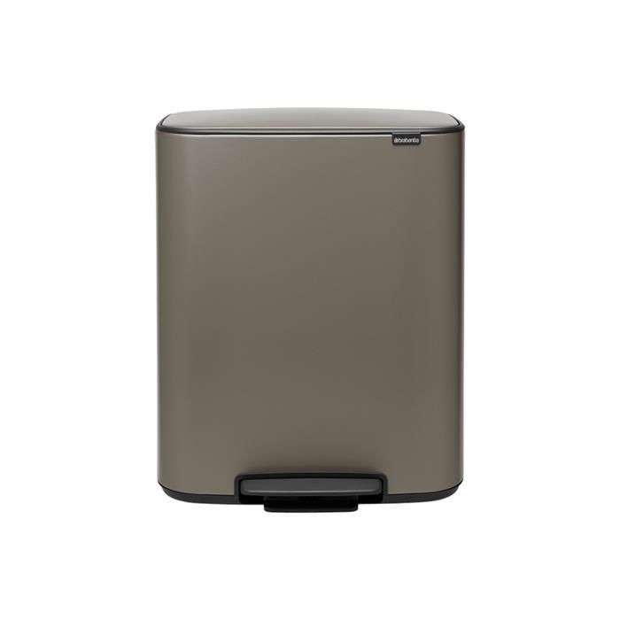 

Мусорный бак Brabantia Pedal Bin Bo PLATINUM 60л 211409