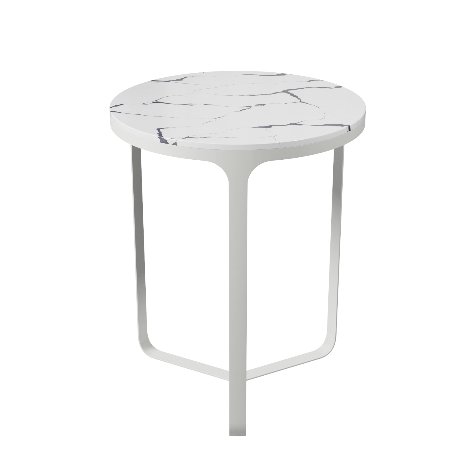 

Журнальный столик Area Model A side 450х550 Белый