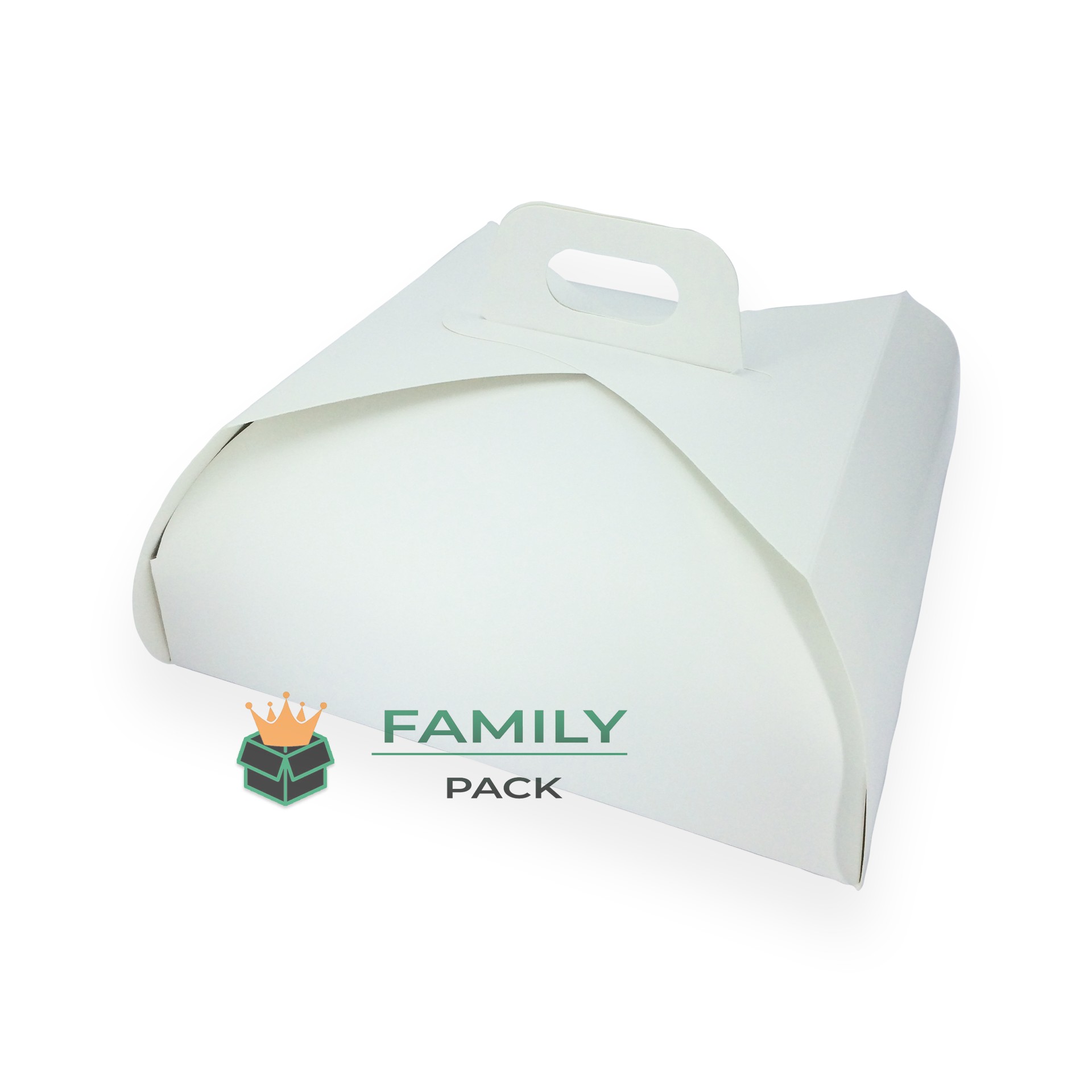 

Коробка 28х28х12 см бонбоньерка 5шт белая Dmytropack