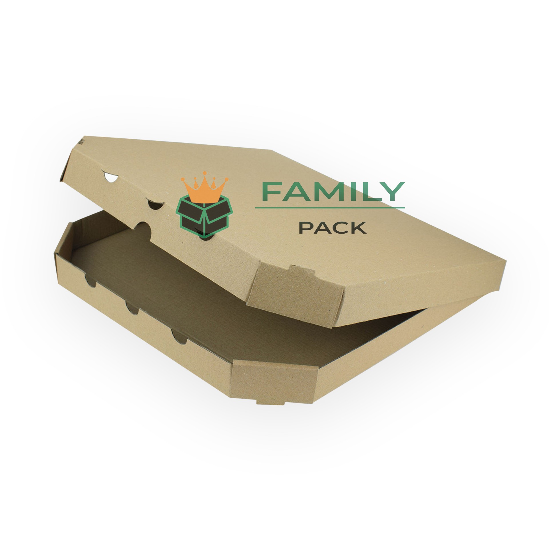 

Коробка для пиццы 40 см бурая 50 шт Dmytropack