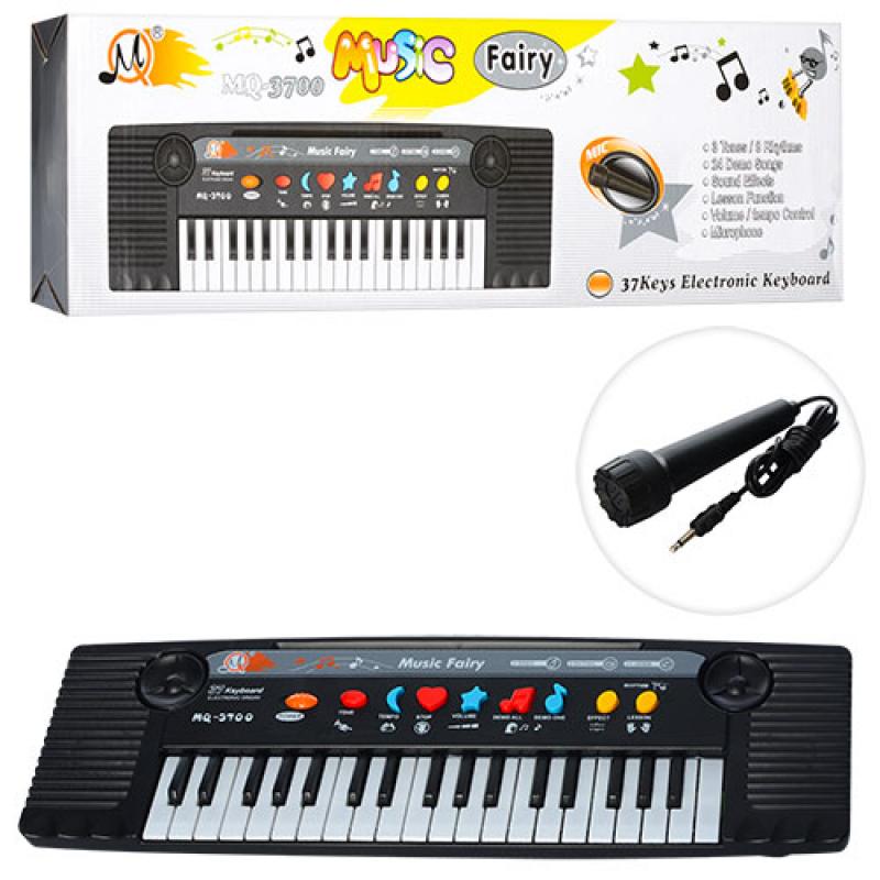 

Детский синтезатор MQ3700 с микрофоном 37 клавиш (B001771)
