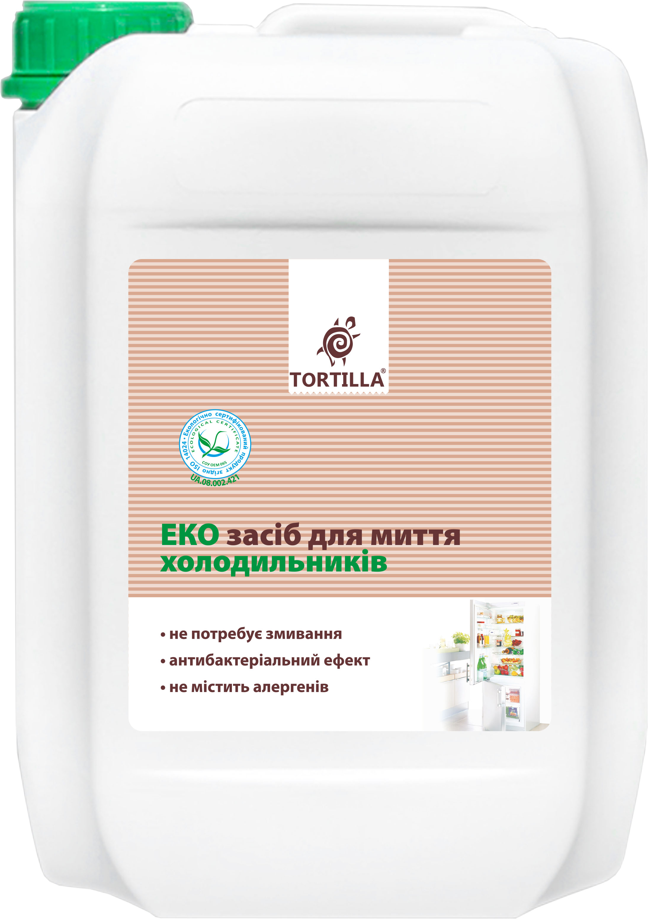 Акція на Средство для мытья холодильников TORTILLA с антибактериальным действием 4.7 л (4820178062473) від Rozetka UA
