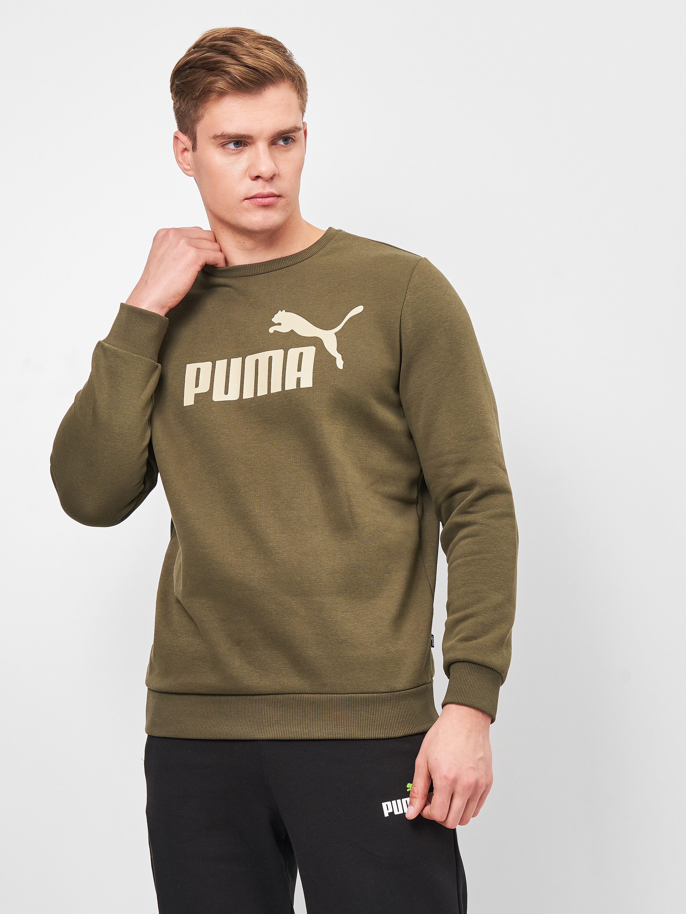 

Свитшот Puma ESS Big Logo Crew 58667944 3XL Зеленый