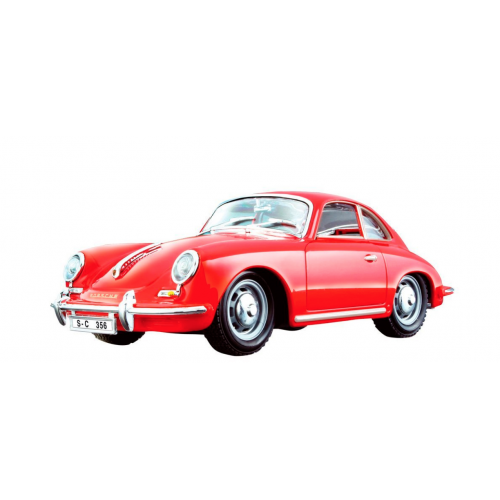 

Автомодель Bburago PORSCHE 356B (1961) (красный, 1:24) (18-22079)