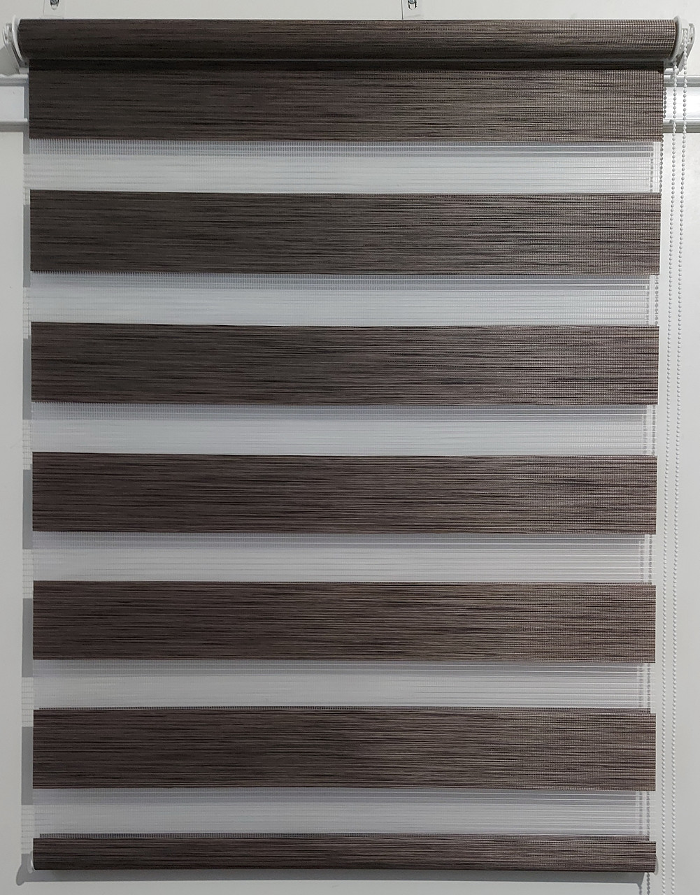 

Рулонная штора Miranda День-ночь ВМ-3004 97,5*130 см Графит