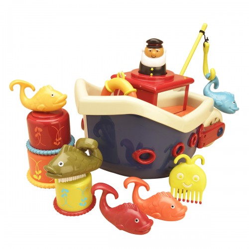 

Игровой набор - ЛОВИСЬ, РЫБКА (для игры в ванной,12 аксессуаров) (BX1012Z)