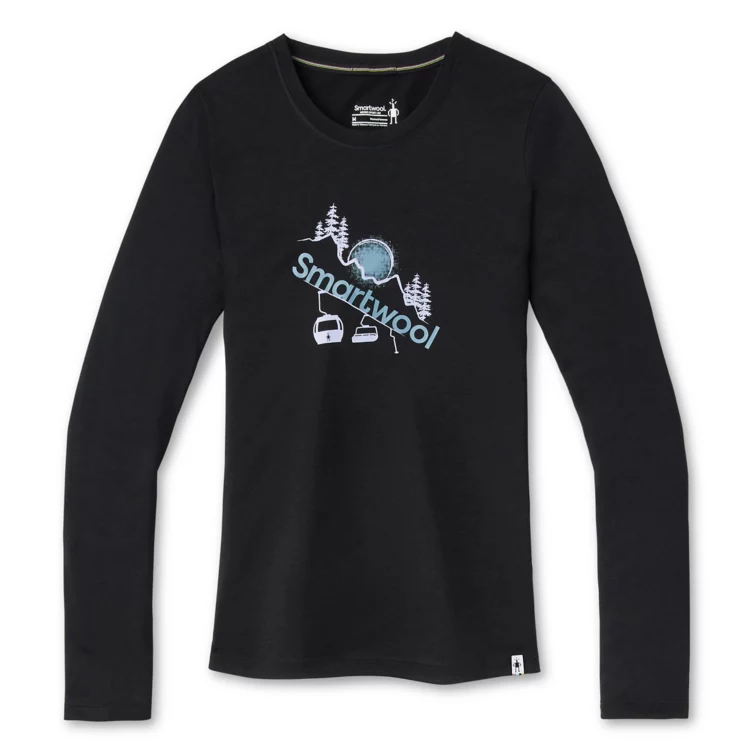 

Термофутболка женская Smartwool Women’s Merino Sport 150 Chair Lift Long Sleeve Graphic Tee, Black,  (SW SW016515.001, Термофутболка женская Smartwool Women’s Merino Sport 150 Chair Lift Long Sleeve Graphic Tee, Black, M (SW SW016515.001-M)