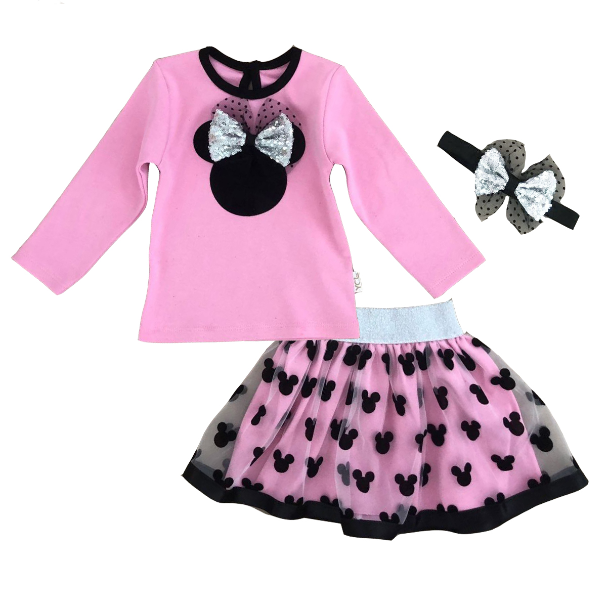 

Комплект (кофта, юбка) Minnie Mouse (Минни Маус) 098 см Разноцвет TRW21220451