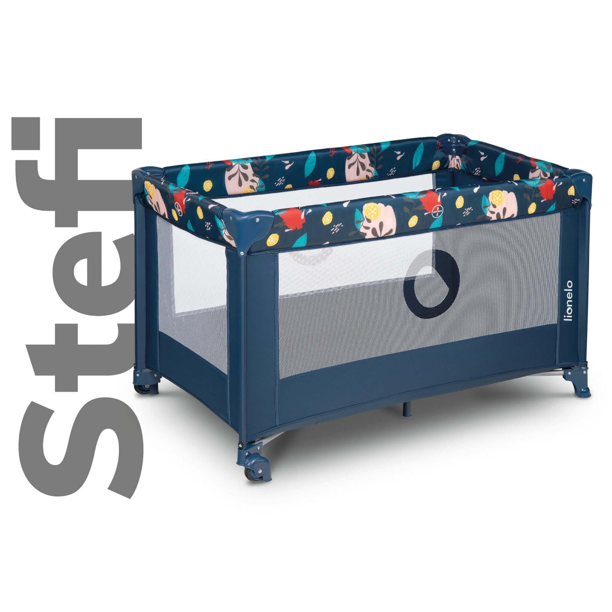 

Игровой детский манеж Lionelo Stefi Navy Blue