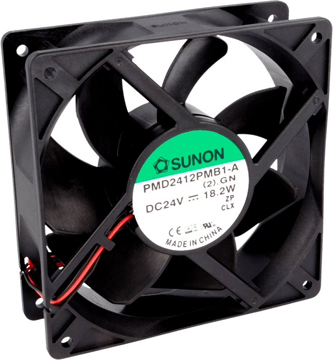 

Вентилятор осевой Sunon PMD2412PMB1A 120x120x38 24В DC (2096)