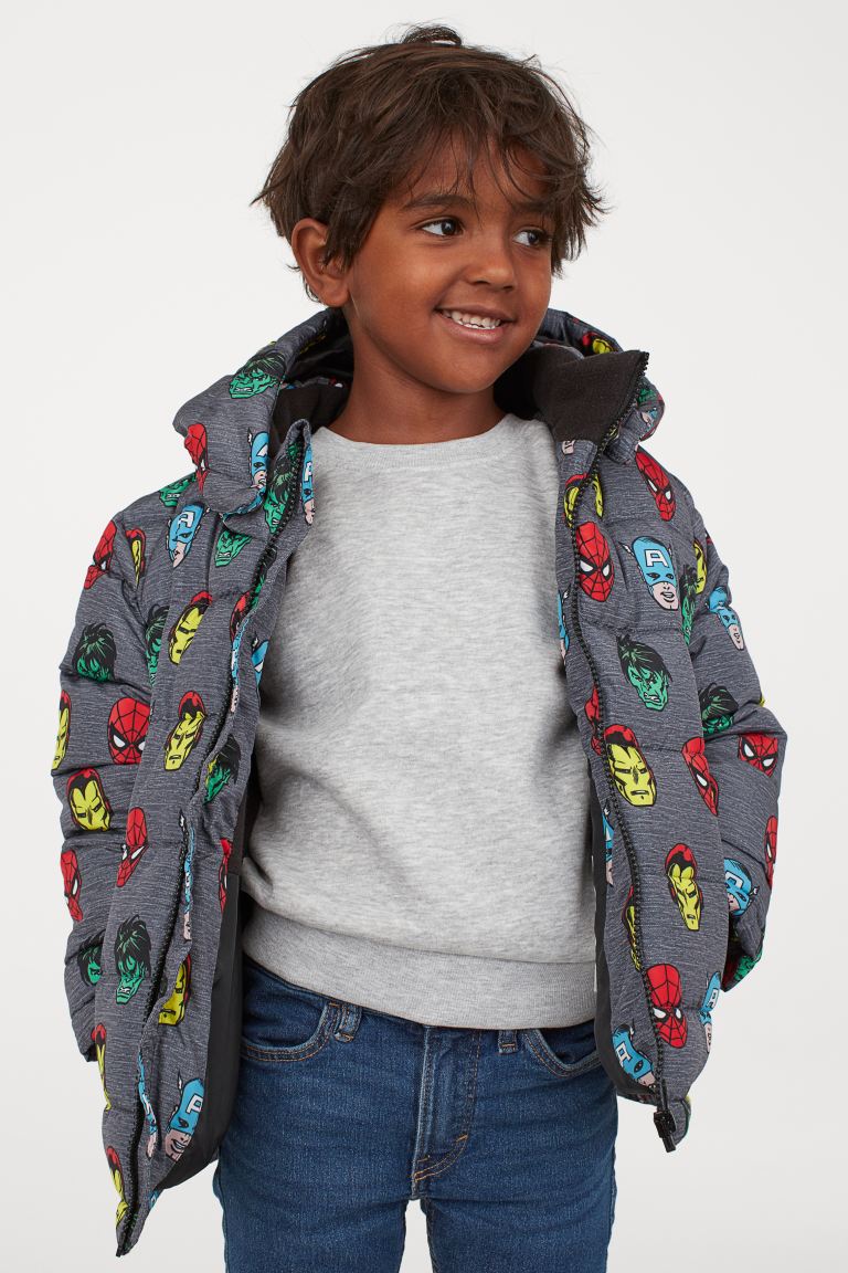 

Куртка на мальчика Marvel H&M 4482 H&M 92 Серый 40451