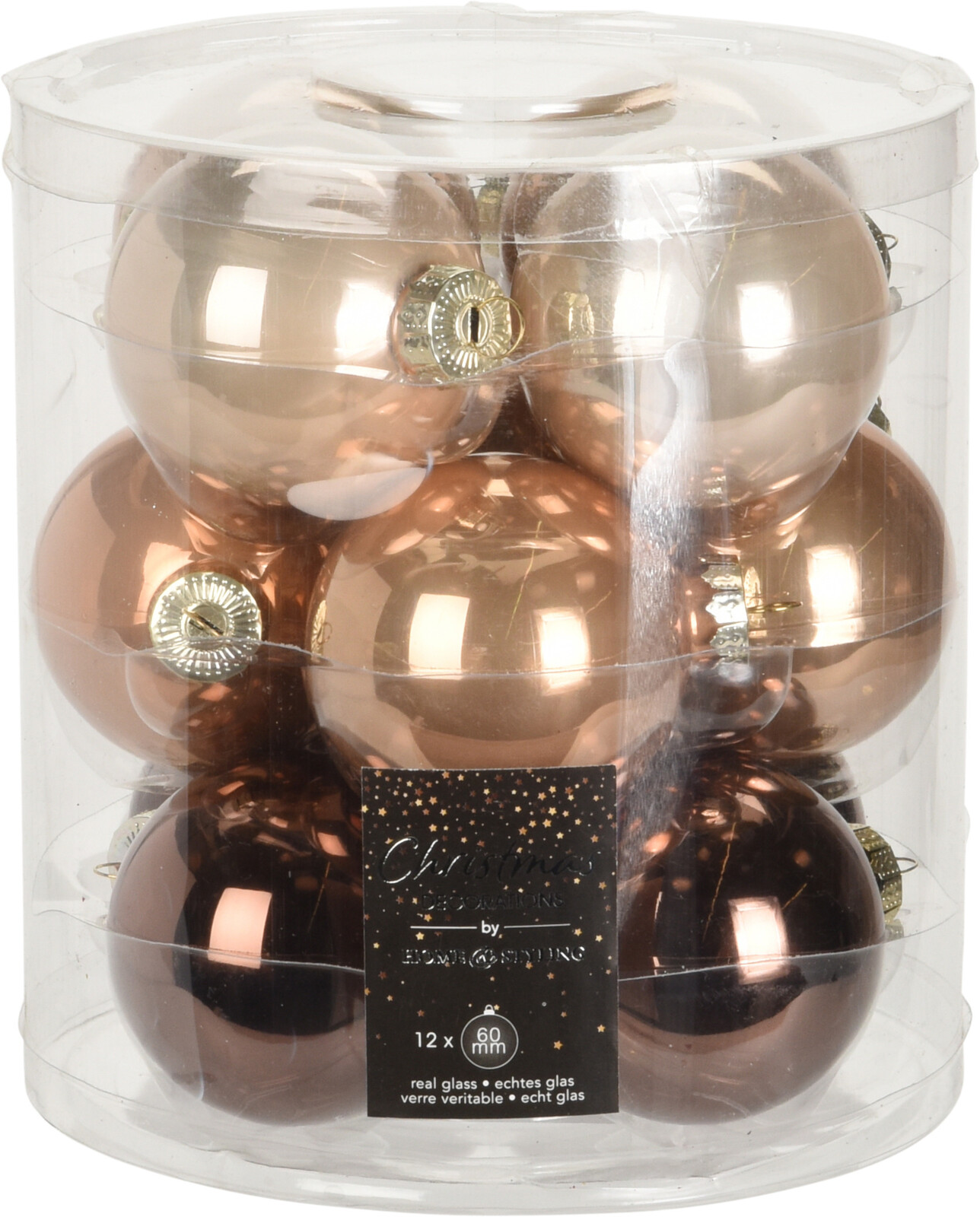 

Набор елочных шаров Christmas Decoration 6 см 12 шт (ABR701580)