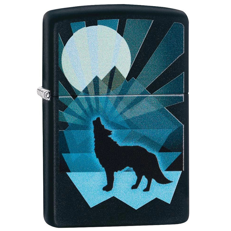 

Зажигалка Zippo Wolf And Moon Design, 29864