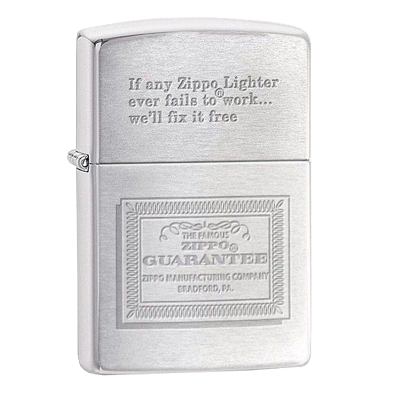 

Зажигалка Zippo Guarantee, 324555