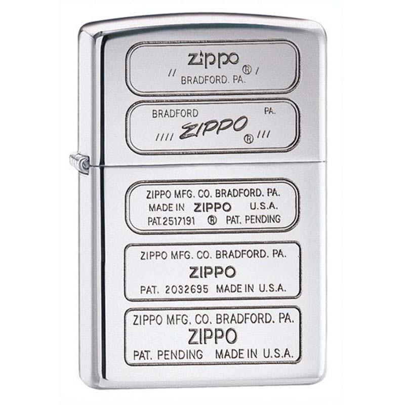 

Зажигалка Zippo Bottom Stamps, 28381