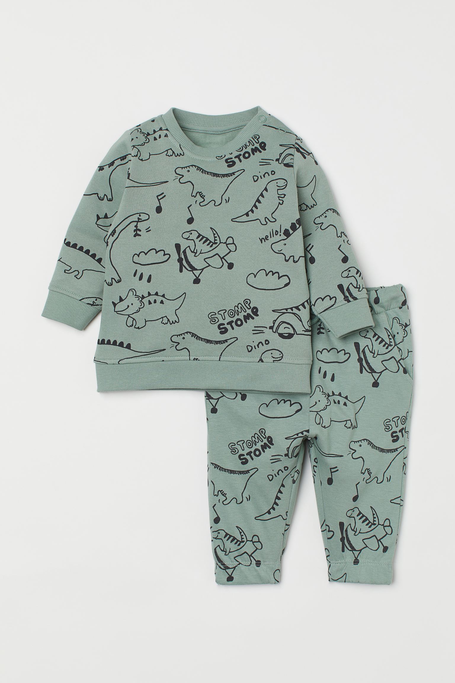 

Комплект двойка для мальчика 7140 H&M 92 Зеленый 52016