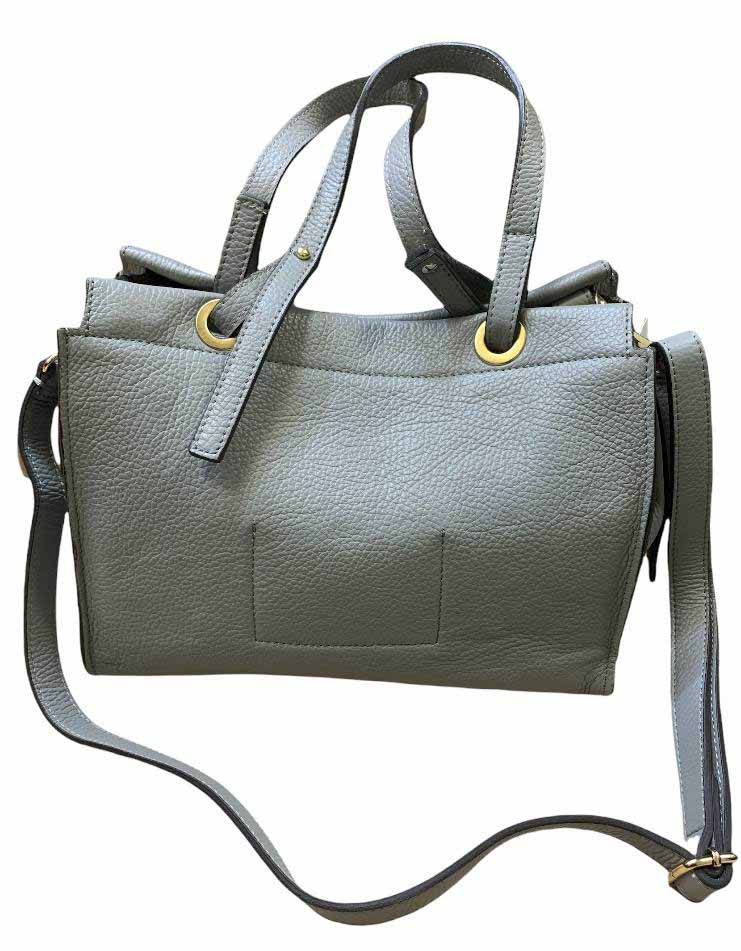 

Сумка На Каждый День Italian Bags 13342_gray Кожаная Серый