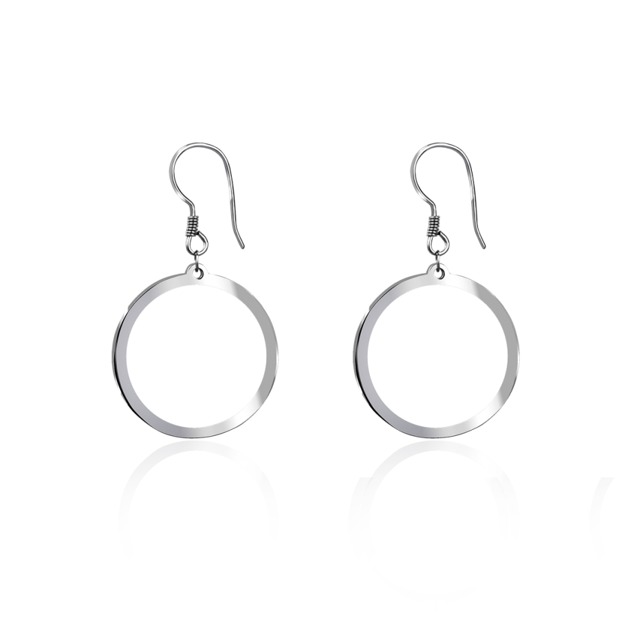 

Серьги Qzsilver (902-01178) Серебро Белый