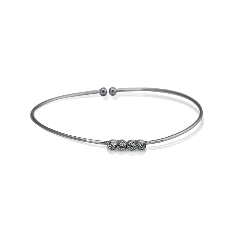

Браслет Qzsilver (905-00832) Серебро Белый Фианит белый
