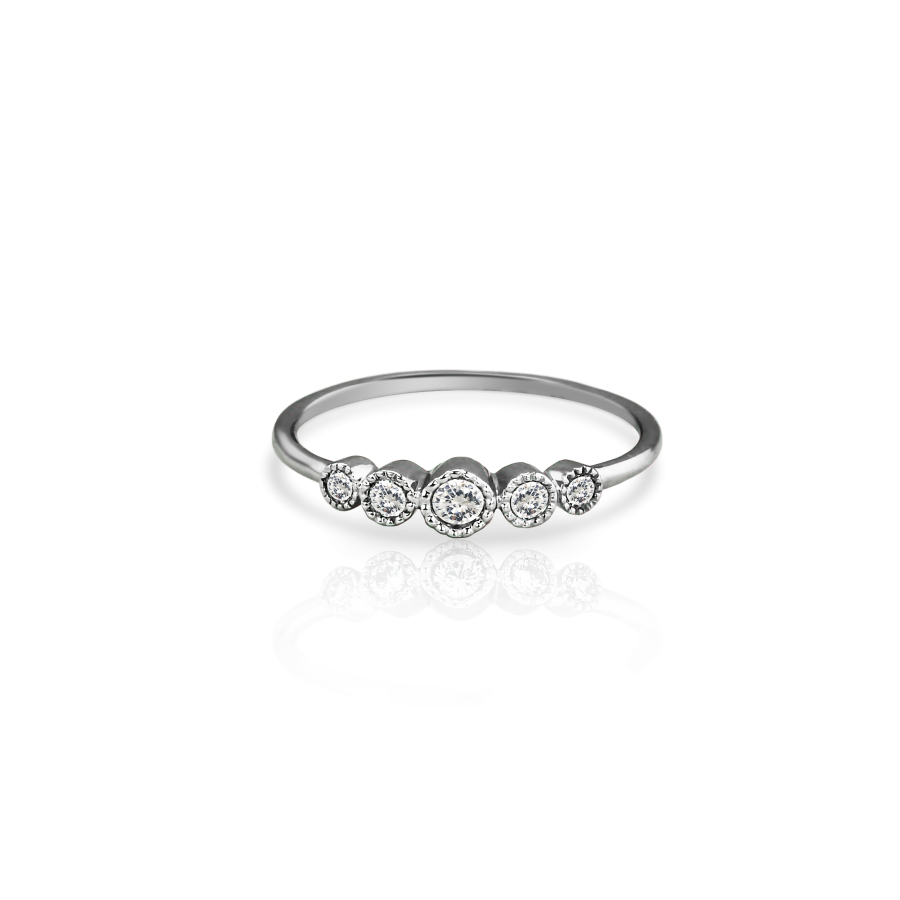 

Кольцо Qzsilver (901-01022) Серебро Белый Фианит белый 16.5 размер