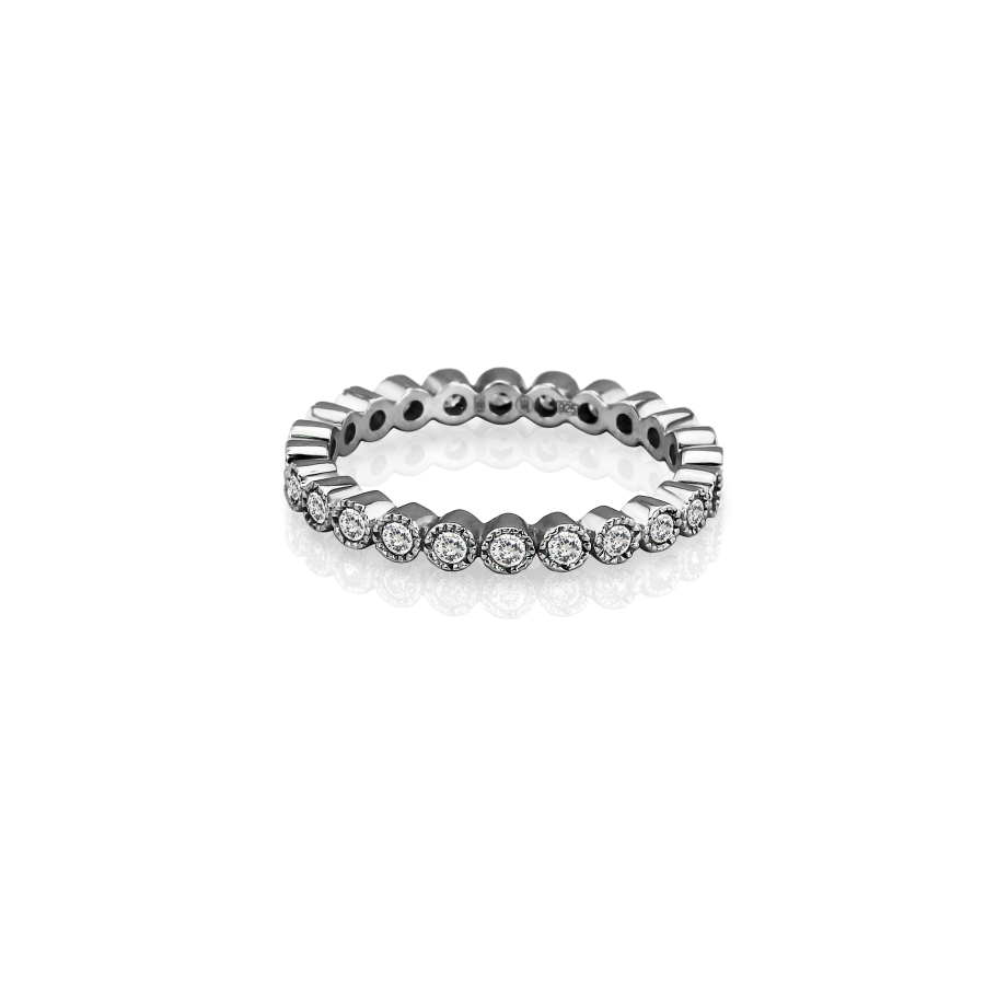 

Кольцо Qzsilver (901-01018) Серебро Белый Фианит белый 16.0 размер