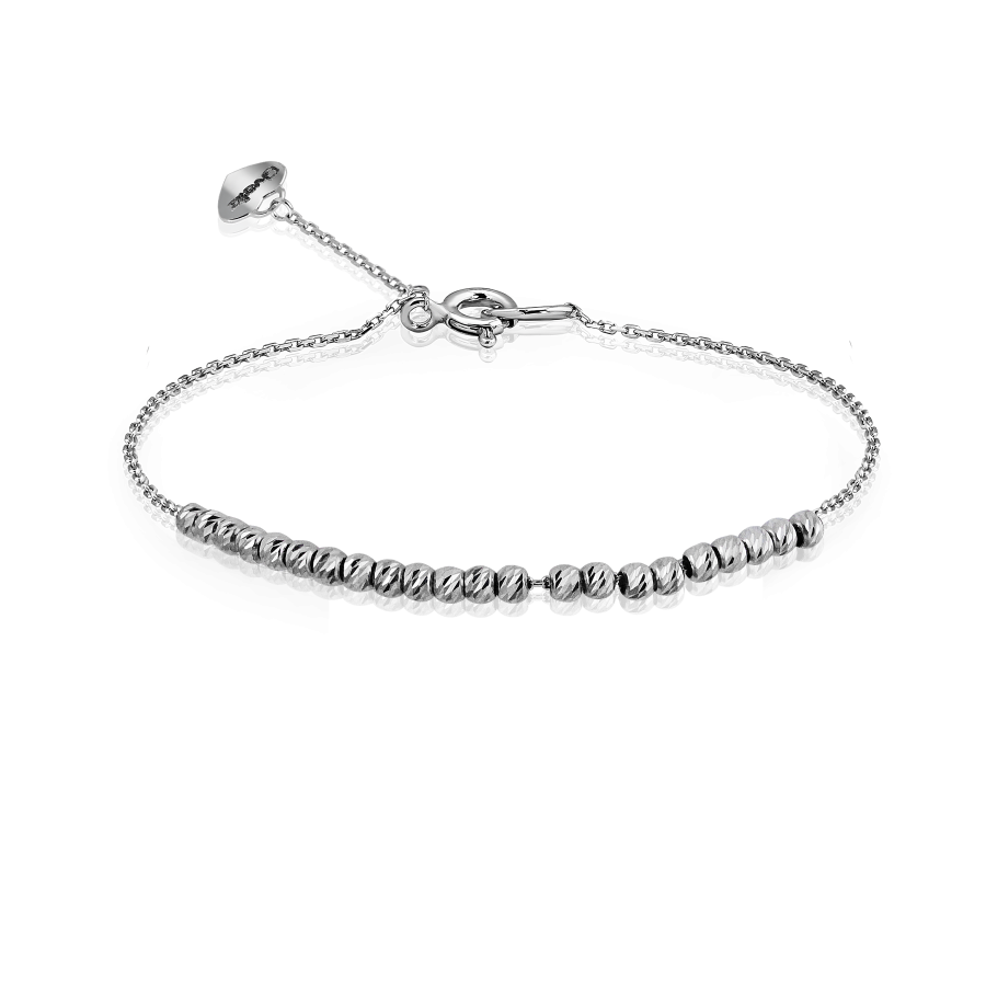 

Браслет Qzsilver (905-01160) Серебро Белый 17 размер