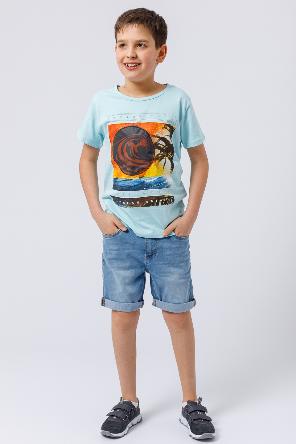 

Футболка для мальчика 6102 Boinc 140 Голубой 45757