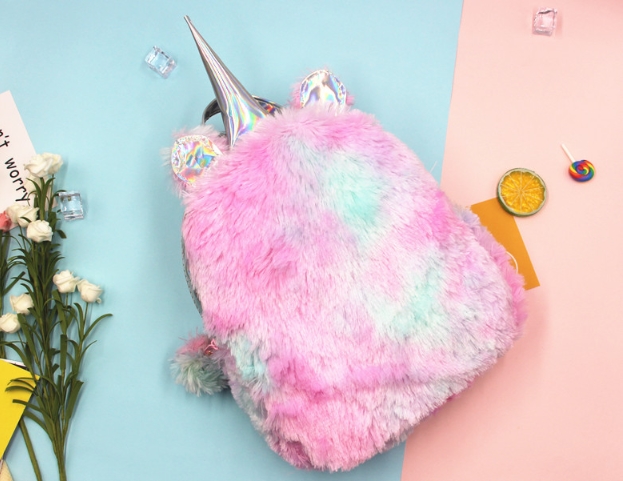 

Рюкзак пушистый Unicorn розовый 3966 КНР Розовый 37563