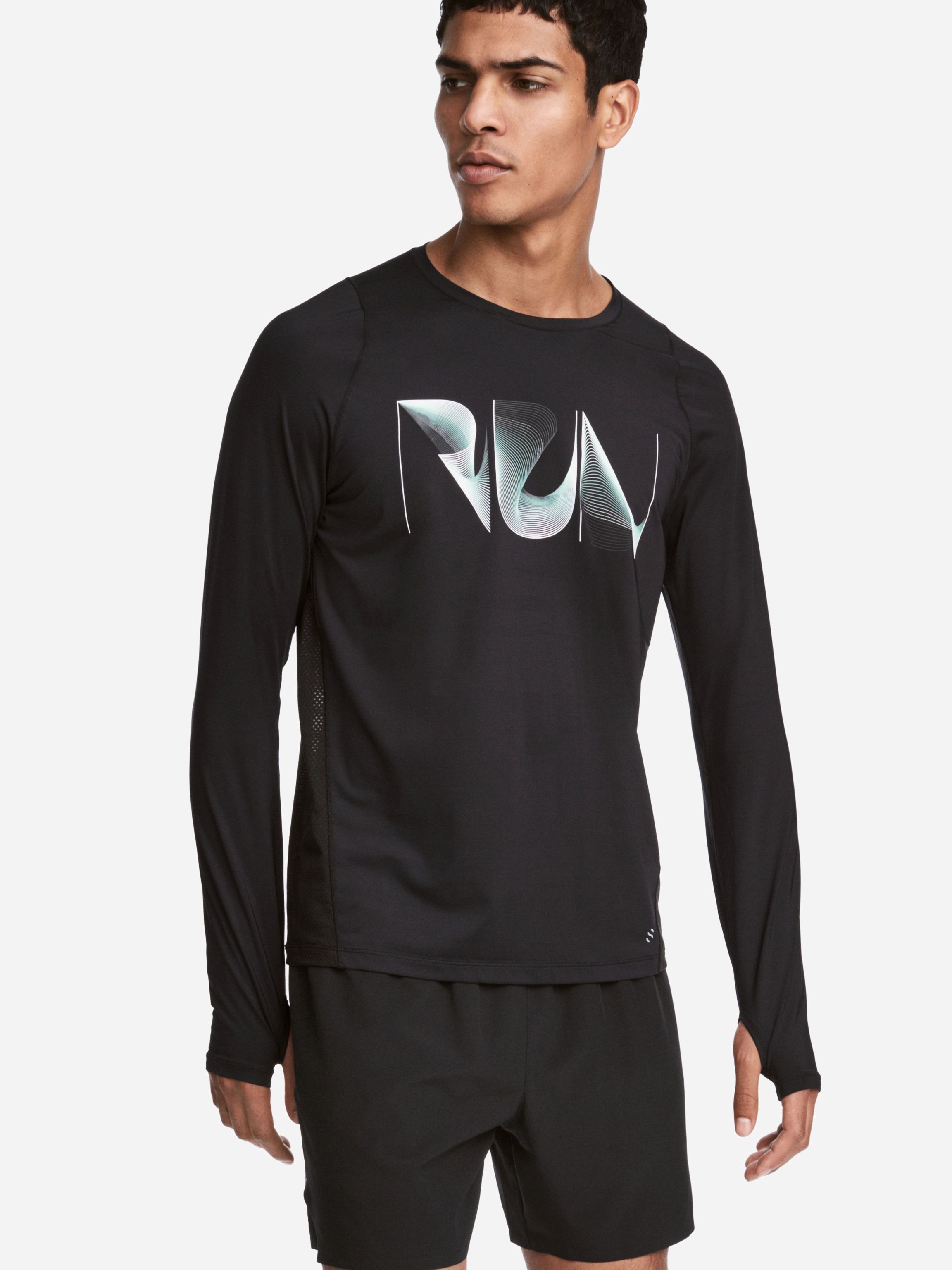 

Лонгслив H&M XAZ060022KNQE  Черный с принтом, Лонгслив H&M XAZ060022KNQE S Черный с принтом