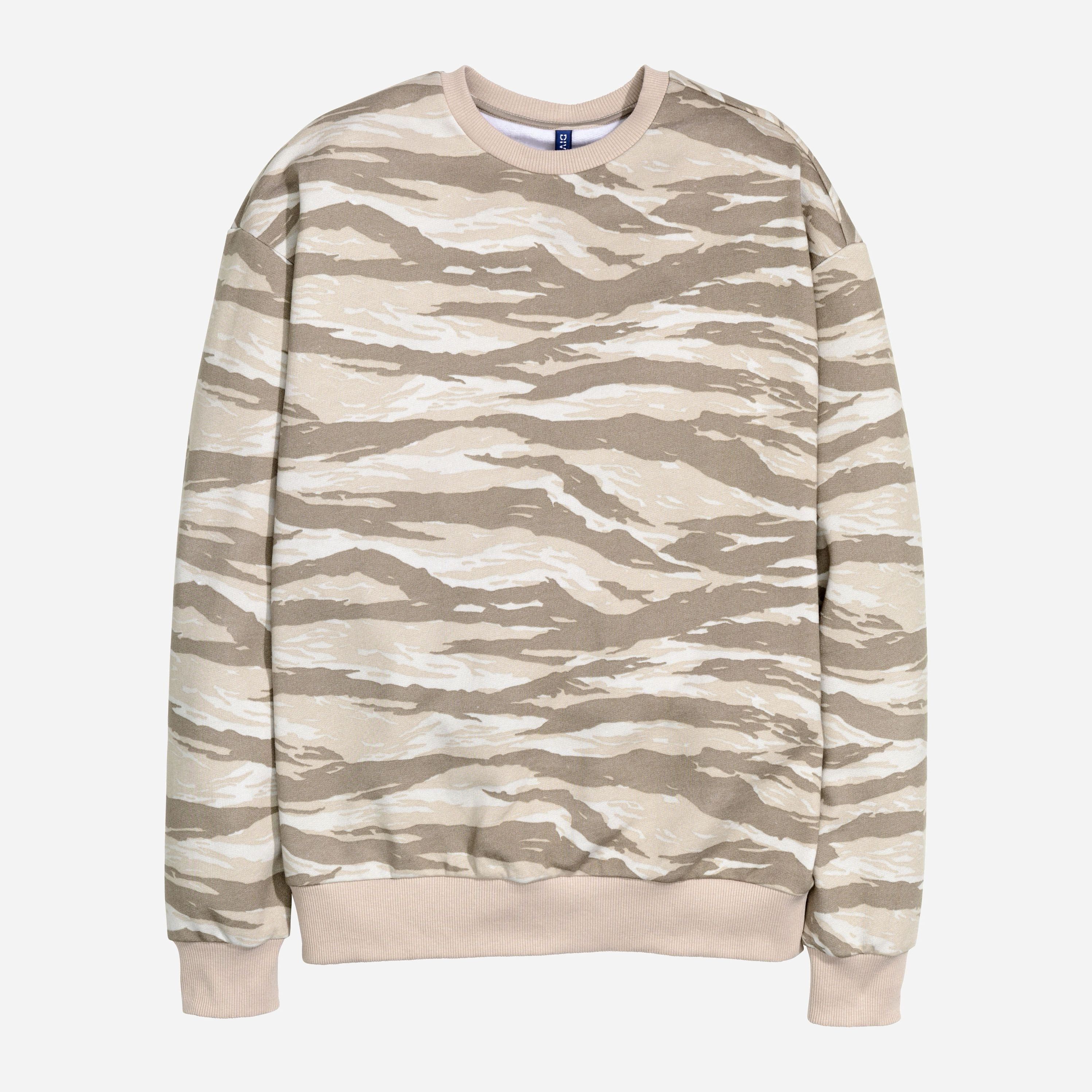 

Свитшот H&M XAZ038954NDCS L Хаки-бежевый