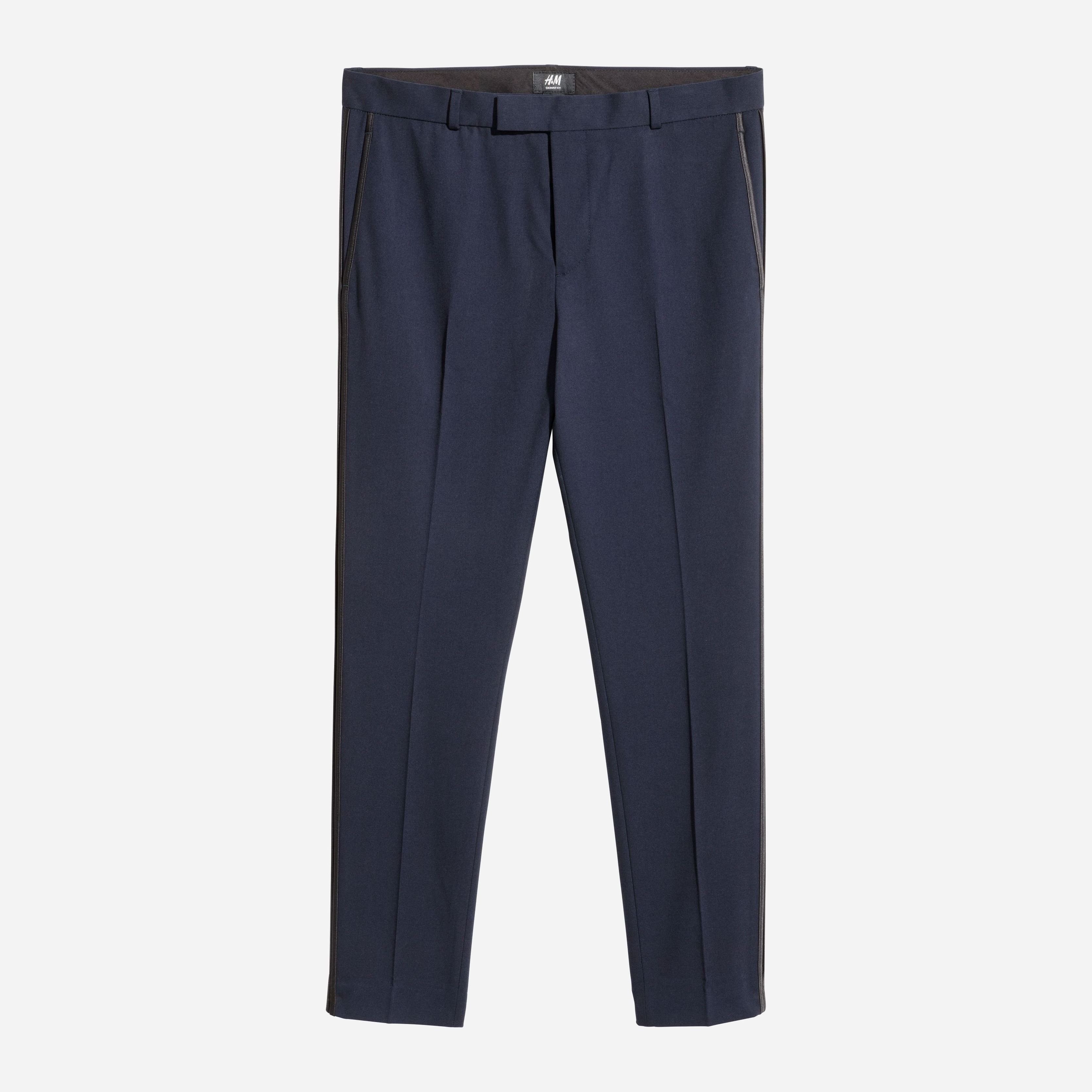 

Брюки H&M XAZ081085BUIM  Темно-синие, Брюки H&M XAZ081085BUIM 46 Темно-синие