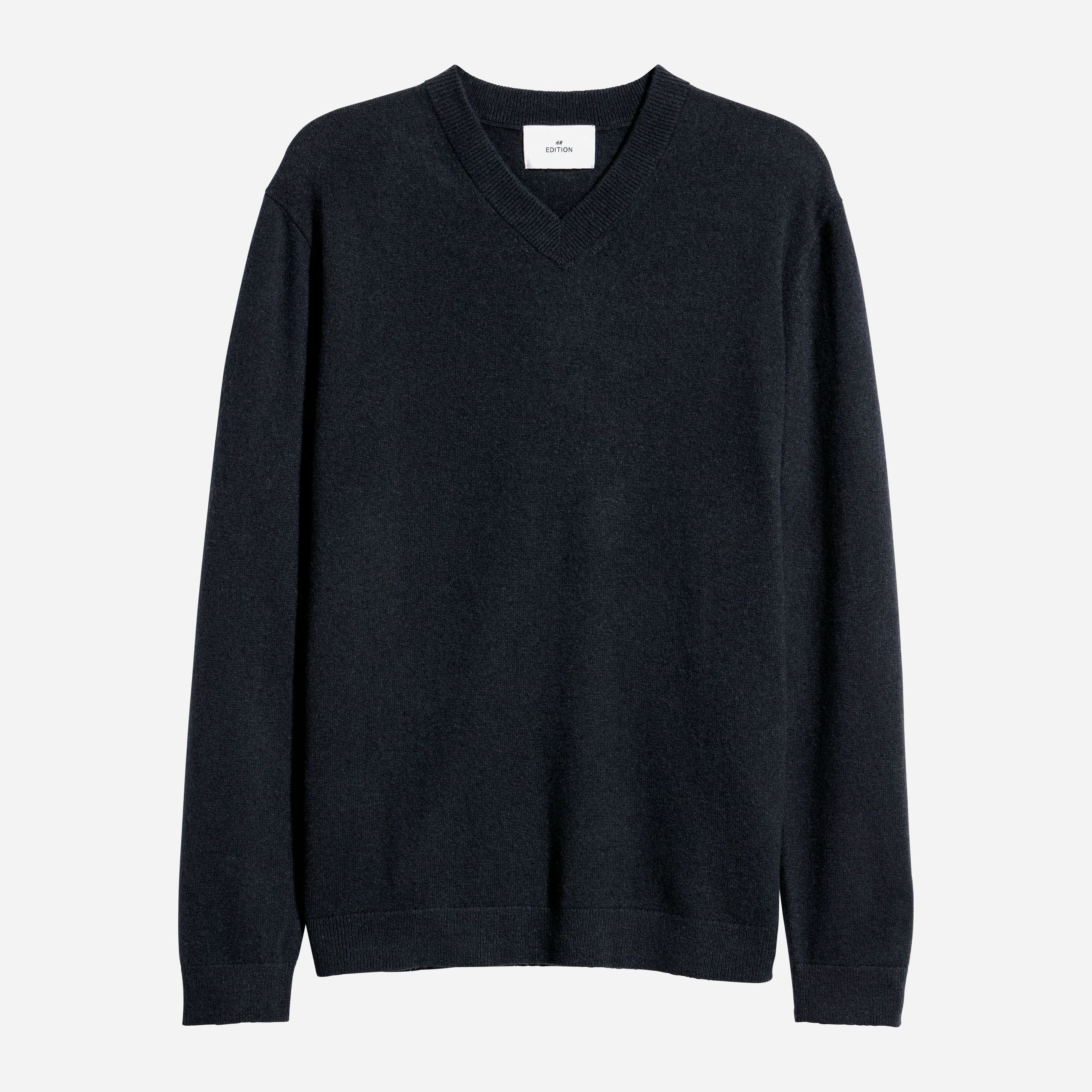 

Пуловер H&M XAZ083987MSMZ L Темно-синий