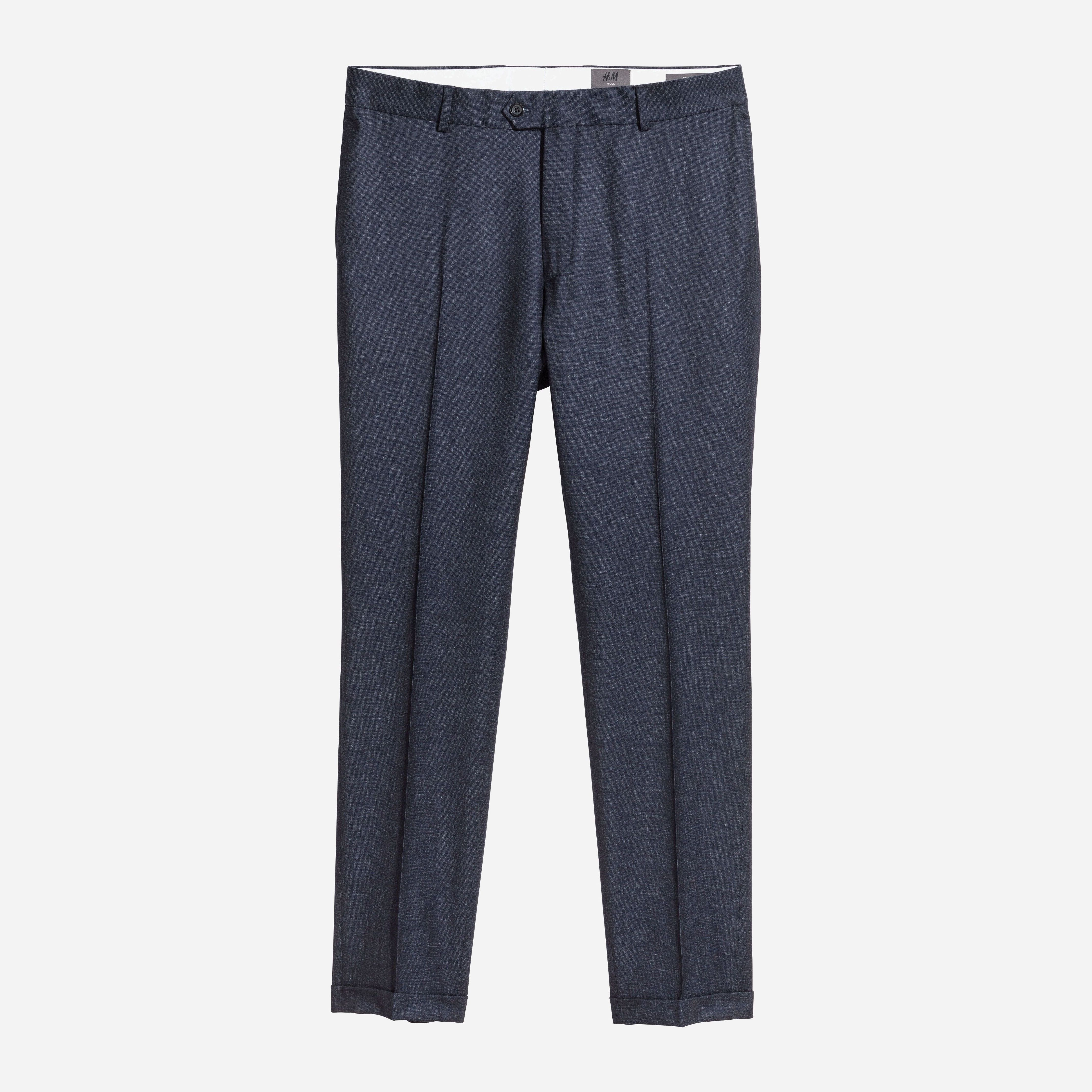 

Брюки H&M XAZ159277OUOF 58 Темно-синие